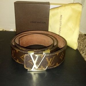 Mens Designer Belt (Louis Vuitton)